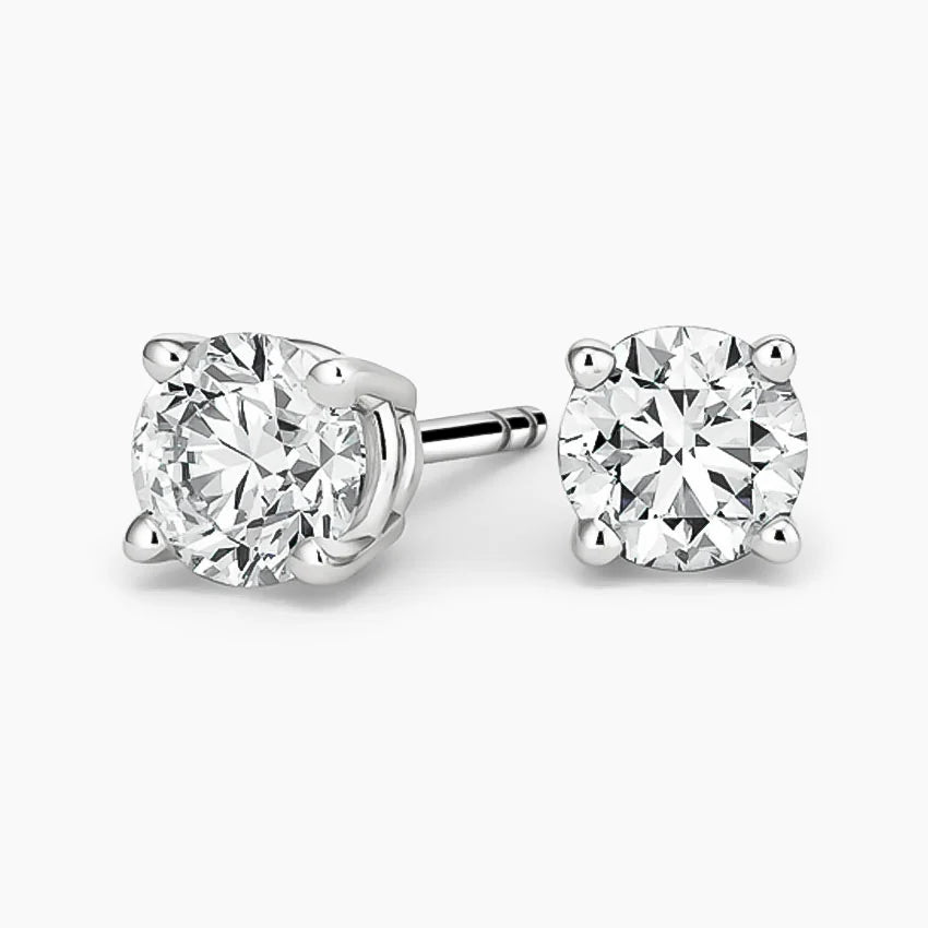 Perfect 4-Prong Diamond Stud Earrings (4 ct. tw.)